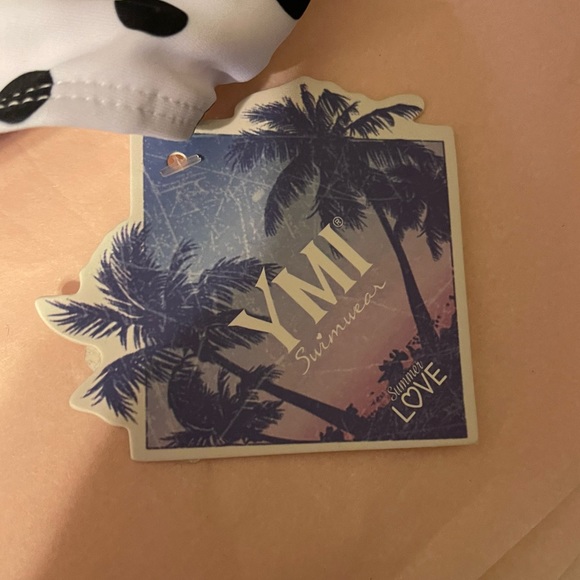 YMI Sexy Polka-Dot One-Piece Swimsuit - Picture 5 of 9